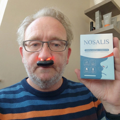 Nosalis – Terapia Światłem Czerwonym przy Zatkanym Nosie