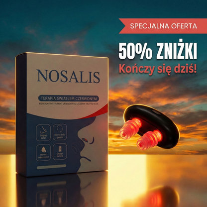 Nosalis – Terapia Światłem Czerwonym przy Zatkanym Nosie