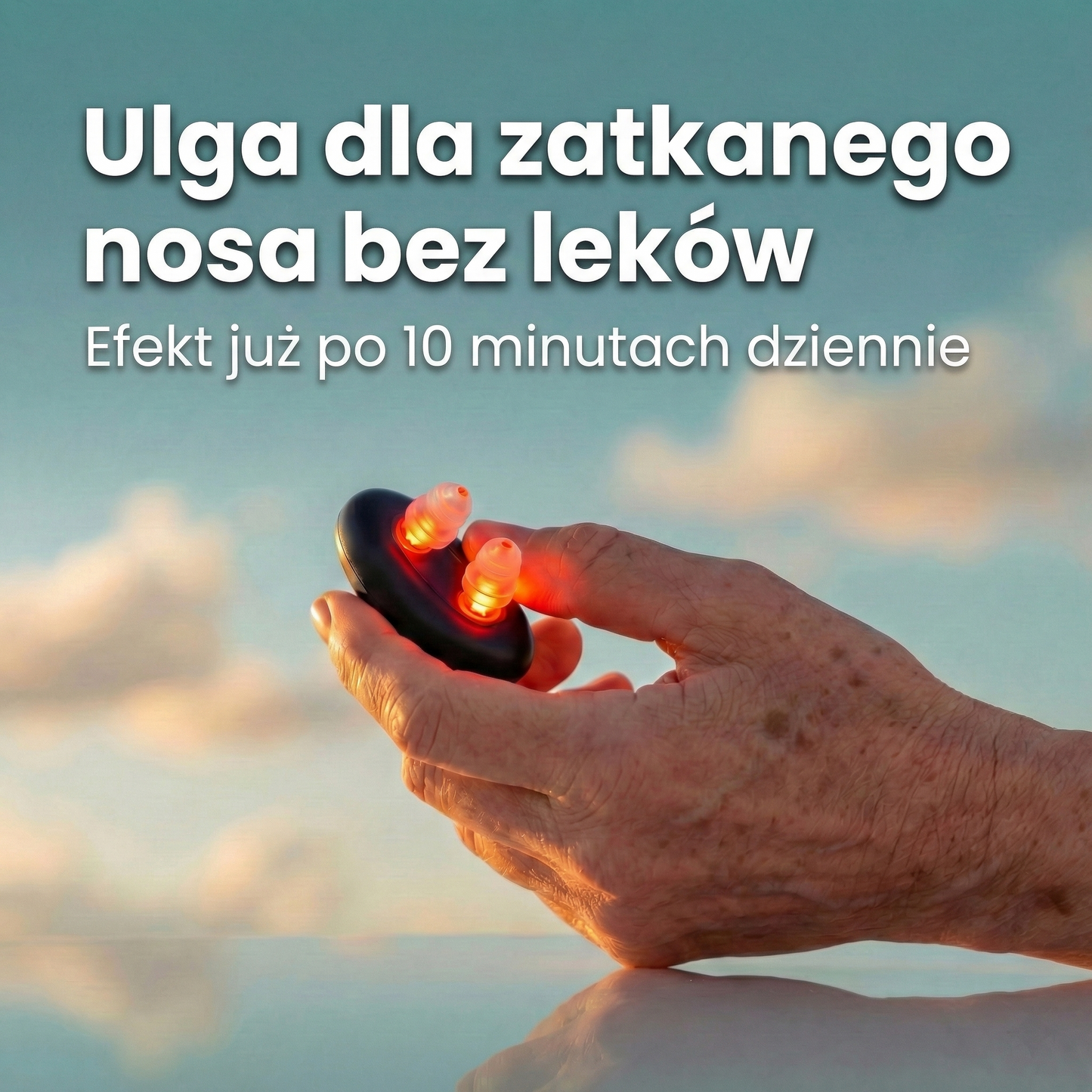 Nosalis – Terapia Światłem Czerwonym przy Zatkanym Nosie