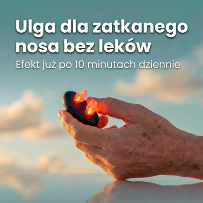 Nosalis – Terapia Światłem Czerwonym przy Zatkanym Nosie