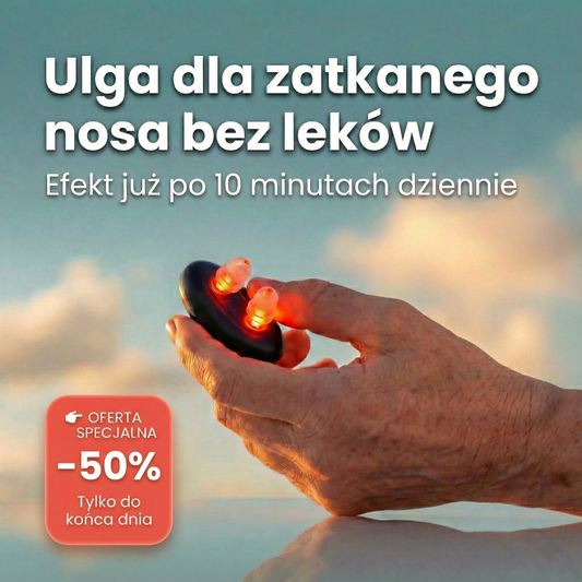 Nosalis – Terapia Światłem Czerwonym przy Zatkanym Nosie